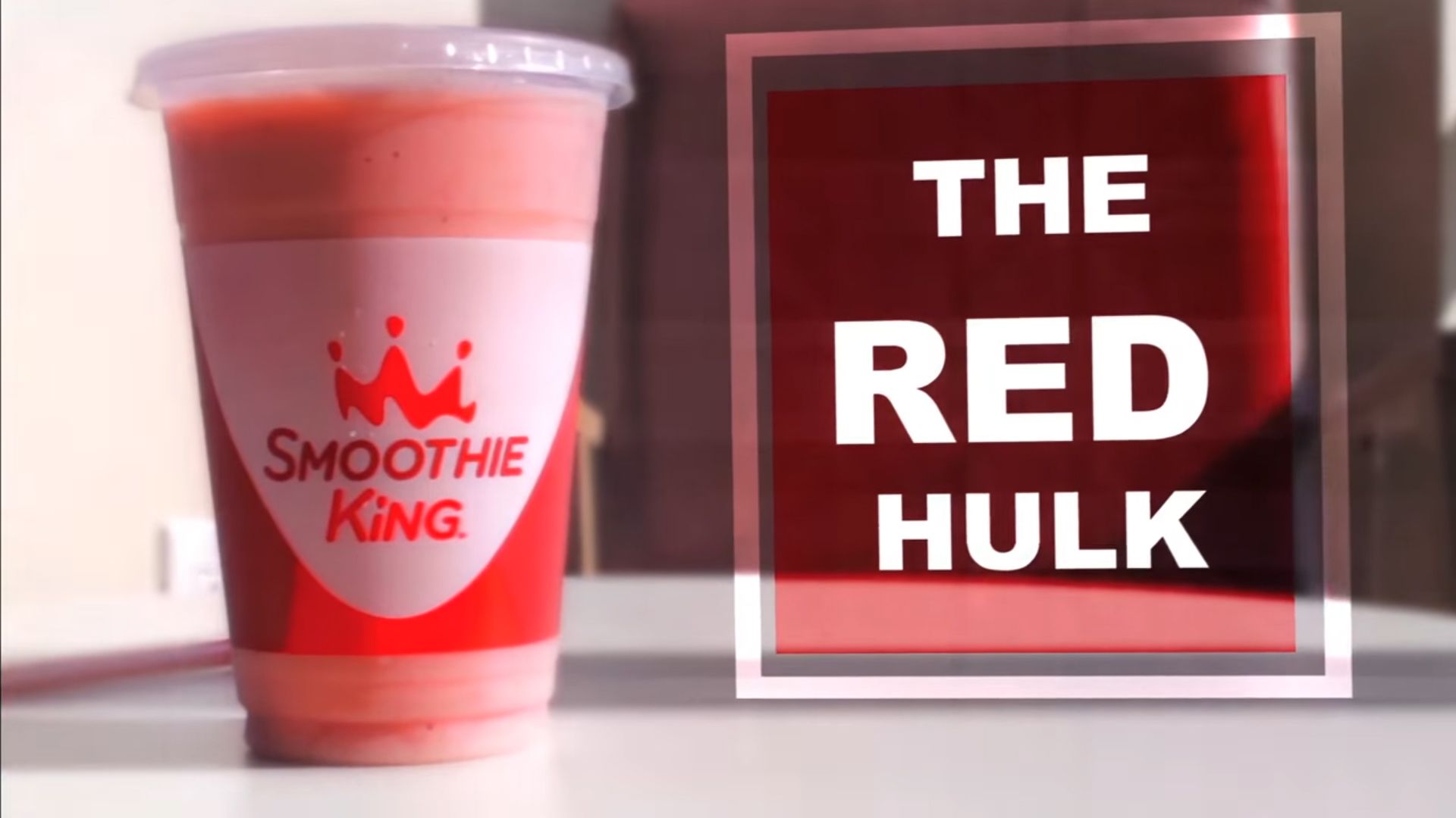 Smoothie King - Red Hulk