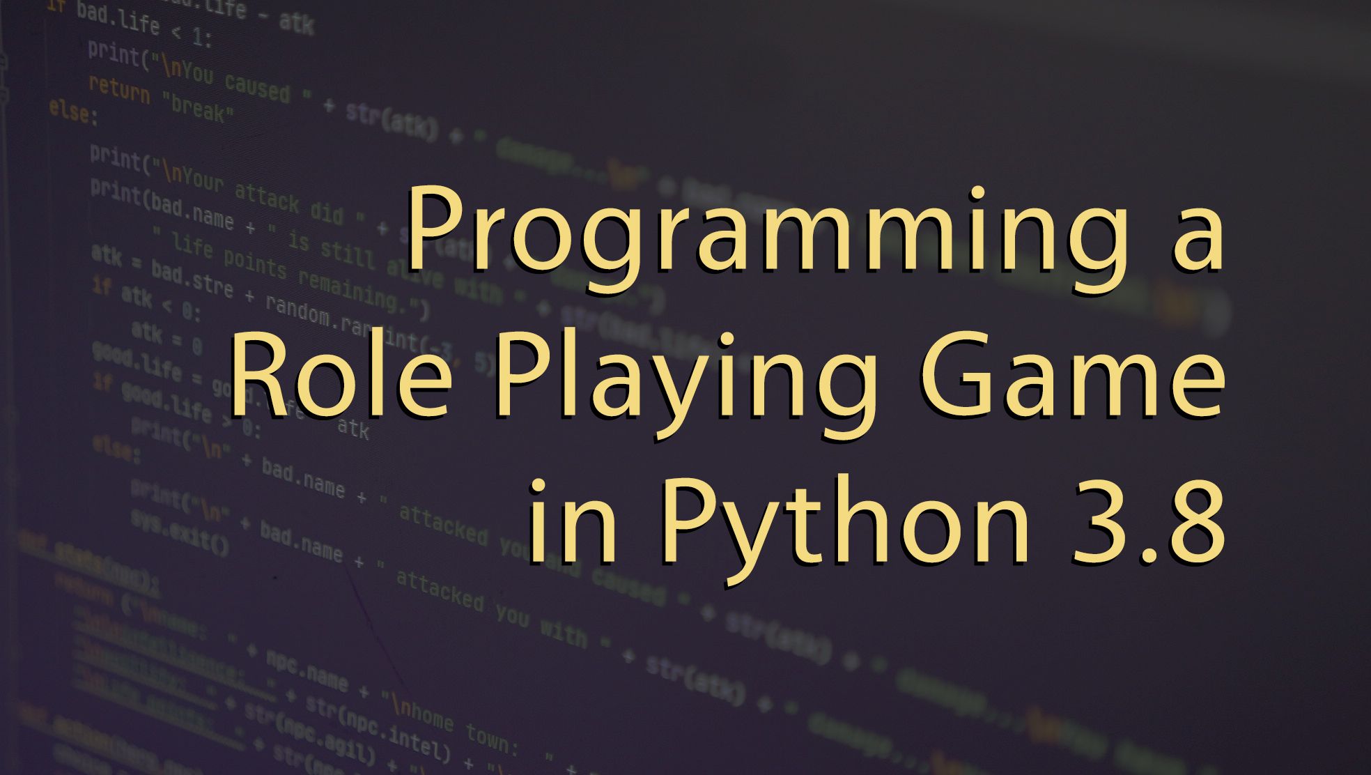 Role Playing in Python